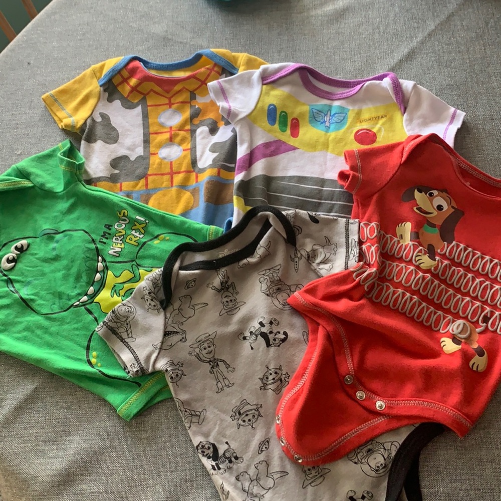 Toy story onesie bundle